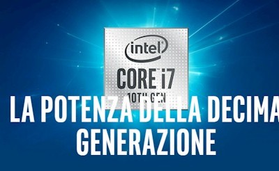 I processori Intel® Core™ decima generazione per PC portatili